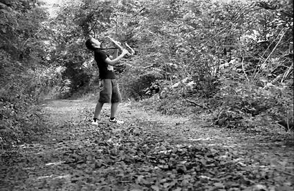 Hückeswagener Jugend ruft mit Musik (c) Dieter Gotzen original S/W-Print