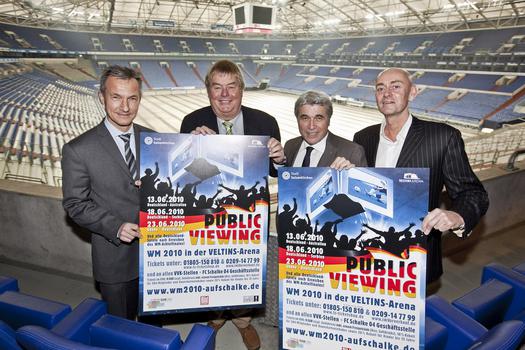 Public-Viewing WM-2010 VELTINS-Arena Public-Viewing WM-2010 VELTINS-Arena