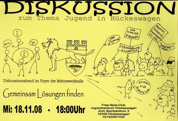 Diskussionsflyer